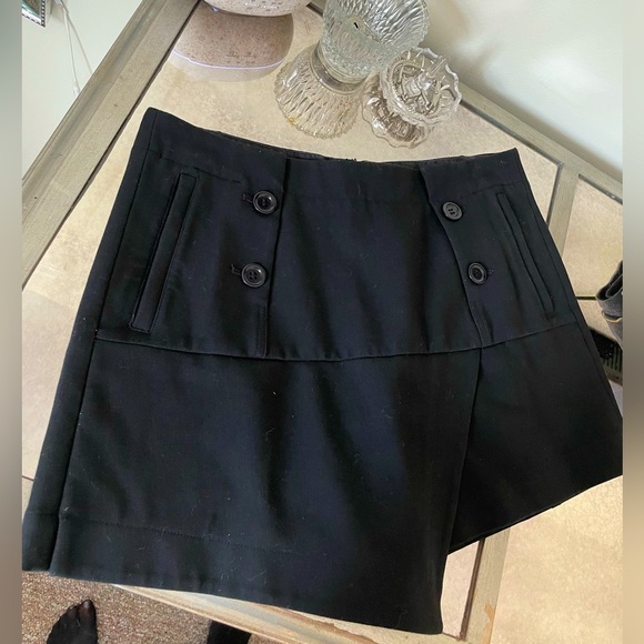 TIBI New York Black Mini Skirt Size 6 NWT - Picture 1 of 5